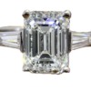 Emerald cut diamonds can also show more color than other cuts. This isn't necessarily a bad thing, but it's something to consider when choosing a stone. Opting for a higher color grade (like D-F) can help the diamond appear brighter and more vibrant.