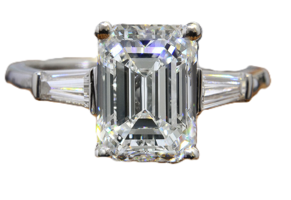 Emerald cut diamonds can also show more color than other cuts. This isn't necessarily a bad thing, but it's something to consider when choosing a stone. Opting for a higher color grade (like D-F) can help the diamond appear brighter and more vibrant.